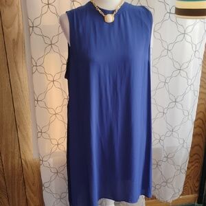 Size XL Daniel Rainn Sleeveless Cobalt Blue Dress